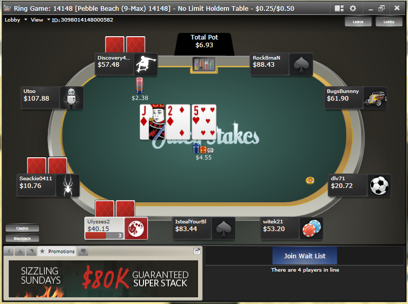 no deposit bonus online poker