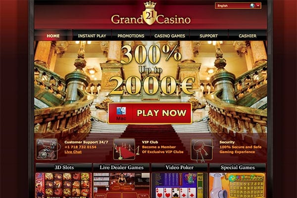 online casino 300 deposit bonus