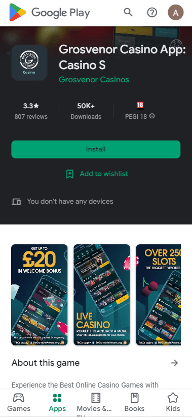 casino 22bet mobile
