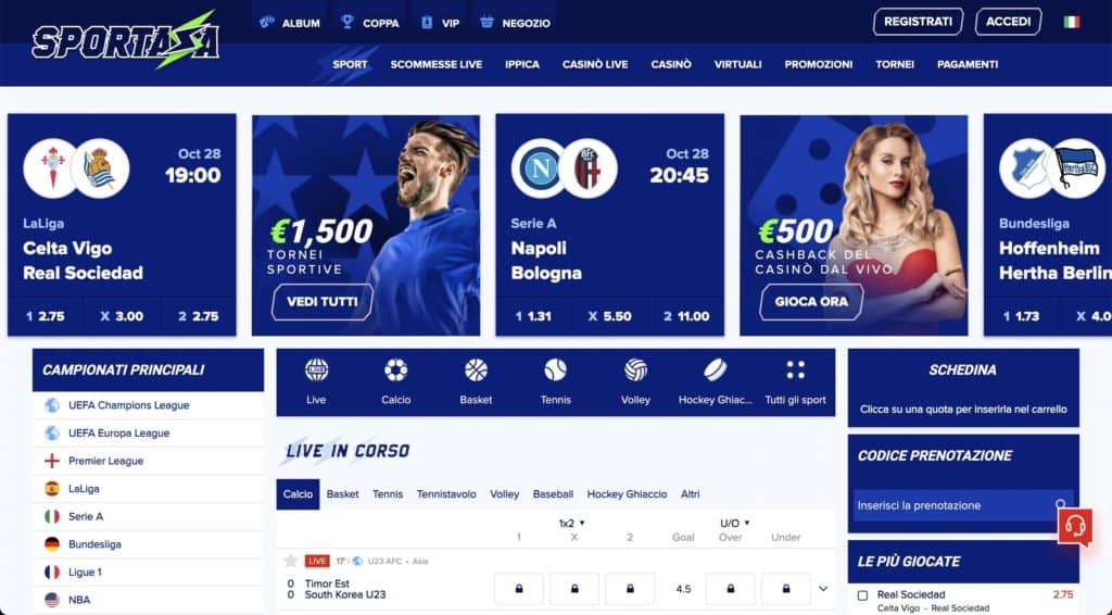 sportanza casino