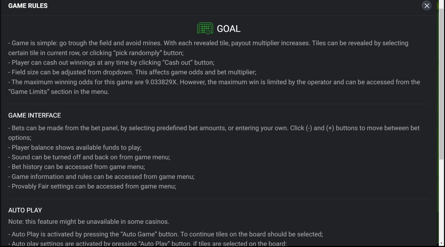 run evoplay games penalty