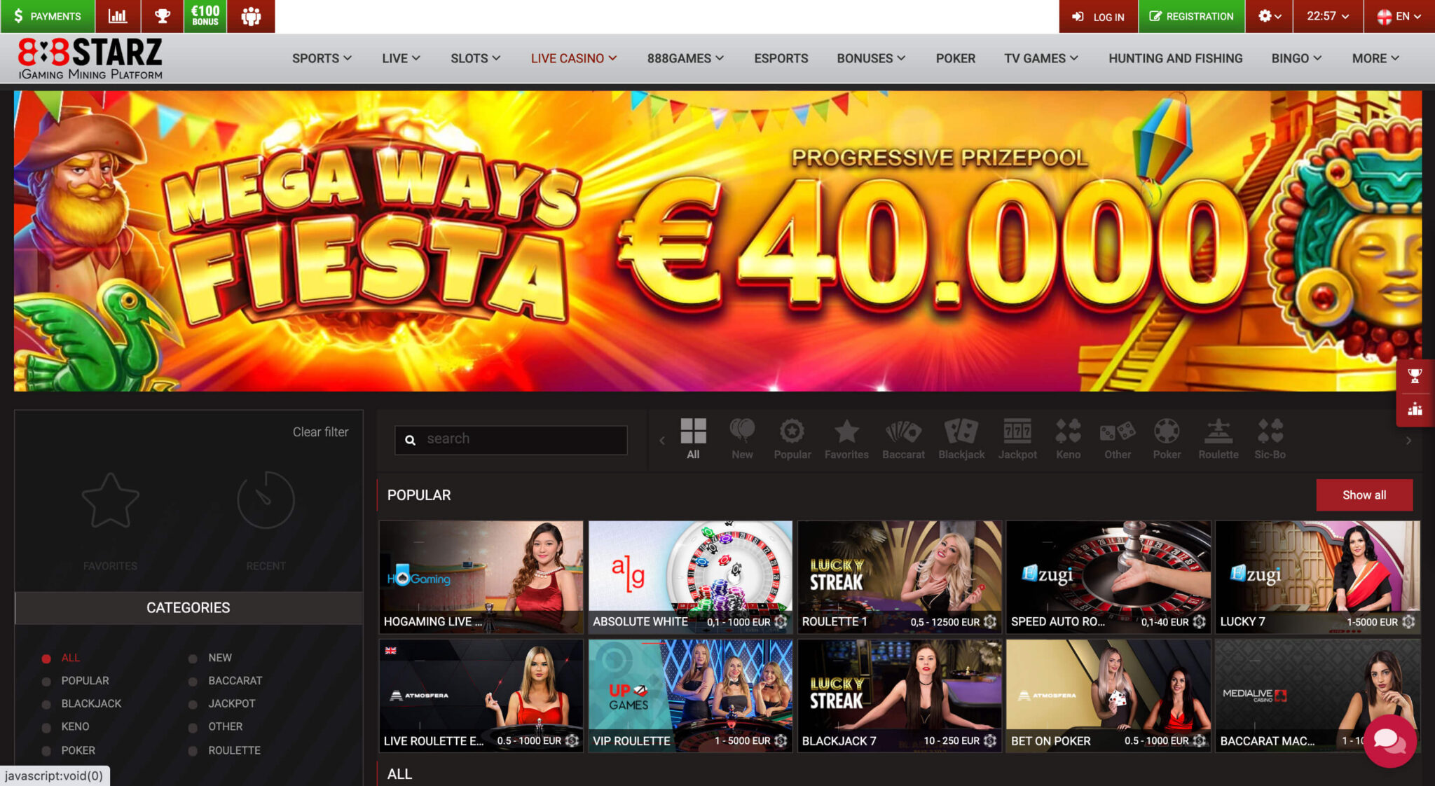 888starz bonus 5 euro