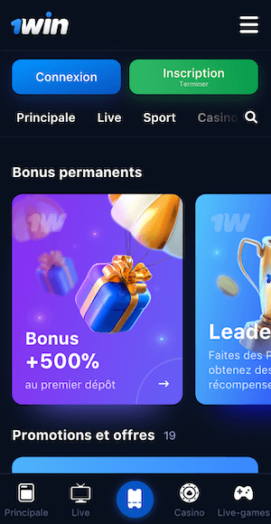 1win casino